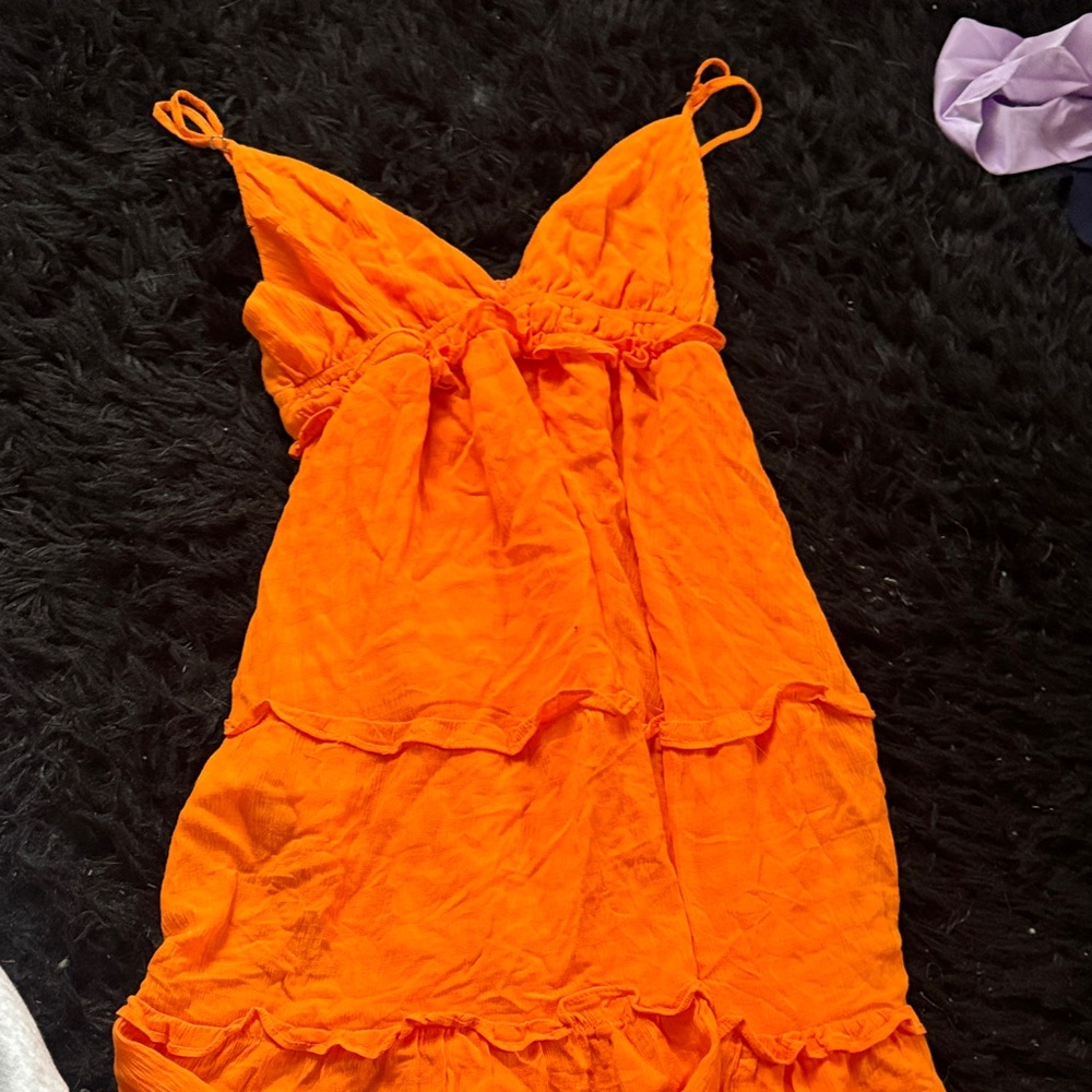 Love Tree Bright Orange Garment